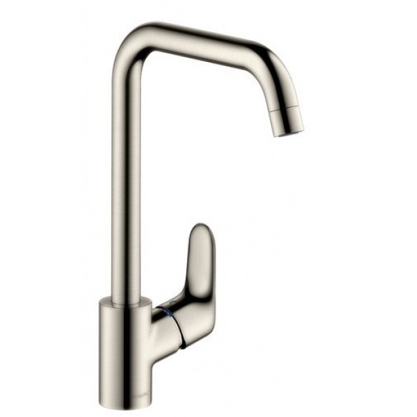 Hansgrohe 31820800 Focus 冷熱水廚盆龍頭 (砂鋼色)